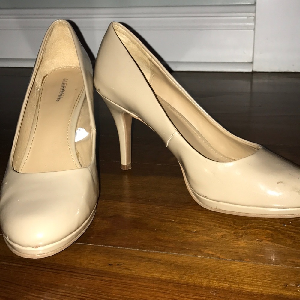 Nude merona heels